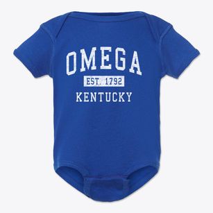 Omega Kentucky Classic Established Baby Onesie