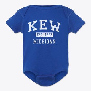 Kew Michigan Classic Established Baby Onesie