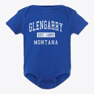 Glengarry Montana Classic Established Baby Onesie