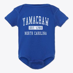 Yamacraw North Carolina Classic Established Baby Onesie