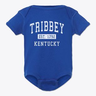 Tribbey Kentucky Classic Established Baby Onesie