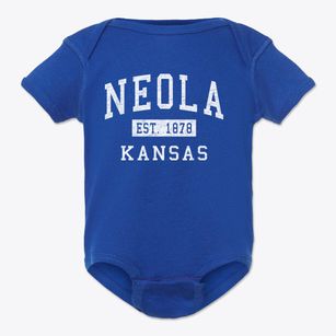 Neola Kansas Classic Established Baby Onesie
