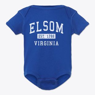 Elsom Virginia Classic Established Baby Onesie