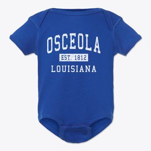 Osceola Louisiana Classic Established Baby Onesie