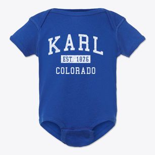 Karl Colorado Classic Established Baby Onesie