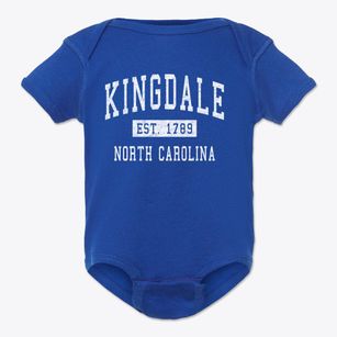 Kingdale North Carolina Classic Established Baby Onesie