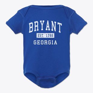 Bryant Georgia Classic Established Baby Onesie