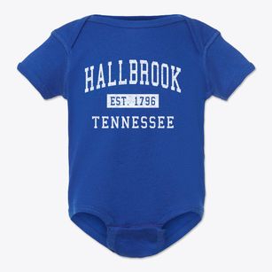 Hallbrook Tennessee Classic Established Baby Onesie