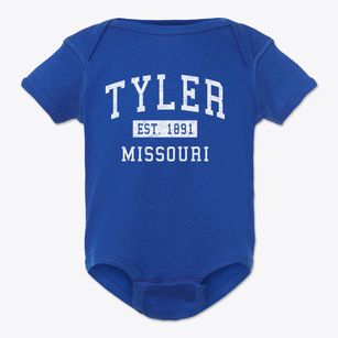 Tyler Missouri Classic Established Baby Onesie