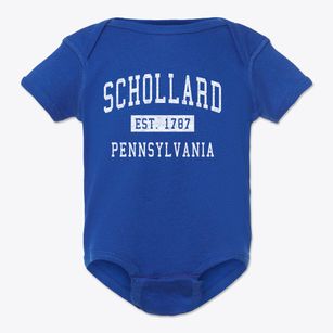Schollard Pennsylvania Classic Established Baby Onesie