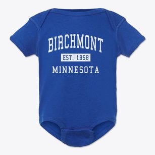 Birchmont Minnesota Classic Established Baby Onesie