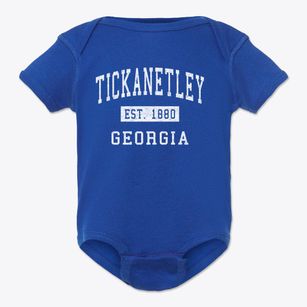 Tickanetley Georgia Classic Established Baby Onesie