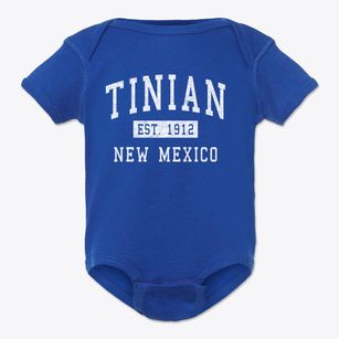 Tinian New Mexico Classic Established Baby Onesie