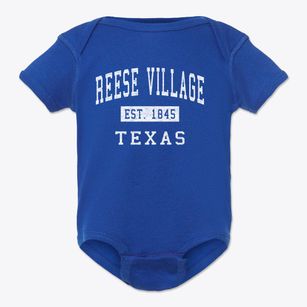 Reese Village Texas Classic Established Baby Onesie