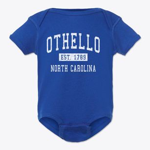 Othello North Carolina Classic Established Baby Onesie