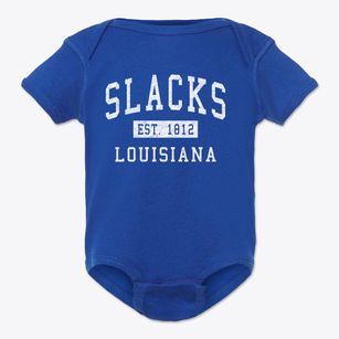 Slacks Louisiana Classic Established Baby Onesie