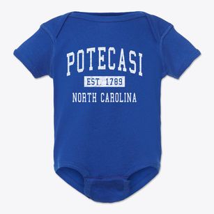 Potecasi North Carolina Classic Established Baby Onesie