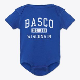 Basco Wisconsin Classic Established Baby Onesie