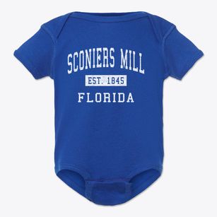 Sconiers Mill Florida Classic Established Baby Onesie