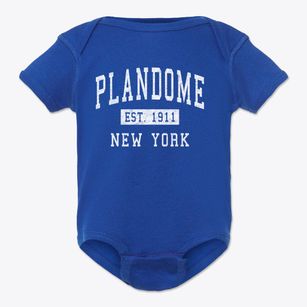 Plandome New York Classic Established Baby Onesie