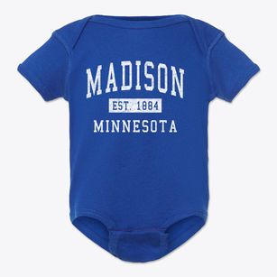 Madison Minnesota Classic Established Baby Onesie