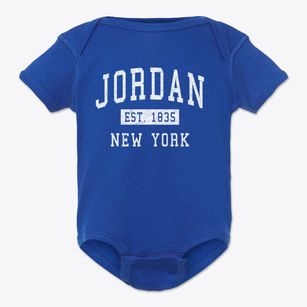Jordan New York Classic Established Baby Onesie