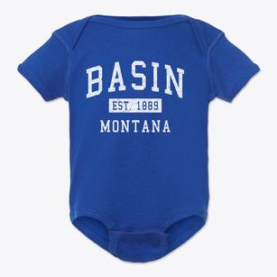 Basin Montana Classic Established Baby Onesie