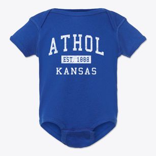 Athol Kansas Classic Established Baby Onesie