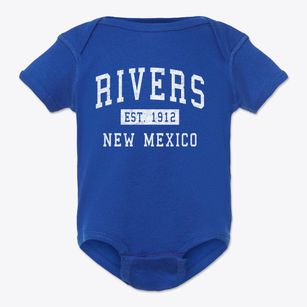 Rivers New Mexico Classic Established Baby Onesie