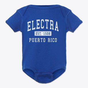 Electra Puerto Rico Classic Established Baby Onesie