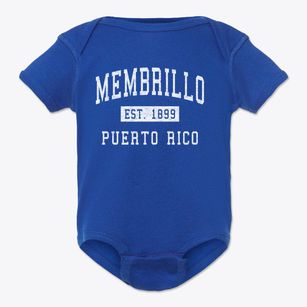 Membrillo Puerto Rico Classic Established Baby Onesie