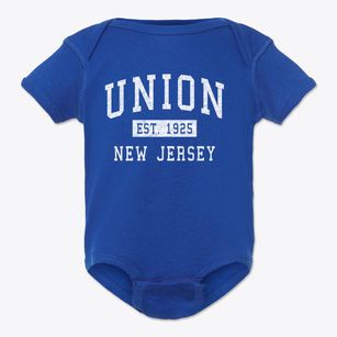 Union New Jersey Classic Established Baby Onesie