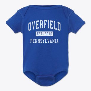 Overfield Pennsylvania Classic Established Baby Onesie