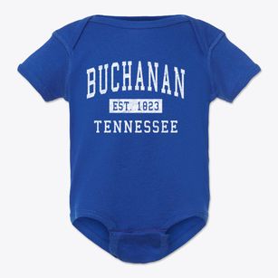 Buchanan Tennessee Classic Established Baby Onesie