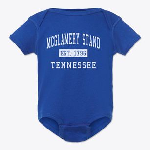 Mcglamery Stand Tennessee Classic Established Baby Onesie