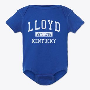 Lloyd Kentucky Classic Established Baby Onesie