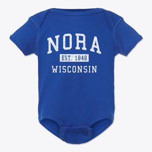 Nora Wisconsin Classic Established Baby Onesie