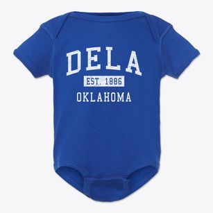 Dela Oklahoma Classic Established Baby Onesie