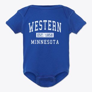 Western Minnesota Classic Established Baby Onesie