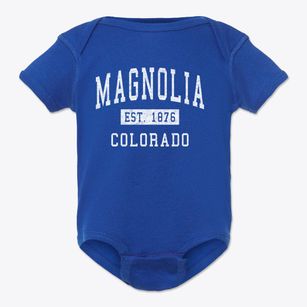 Magnolia Colorado Classic Established Baby Onesie