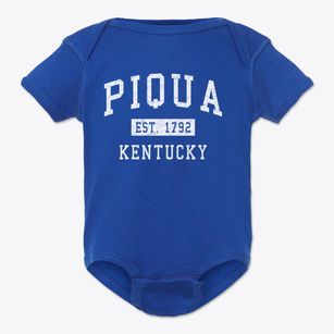 Piqua Kentucky Classic Established Baby Onesie