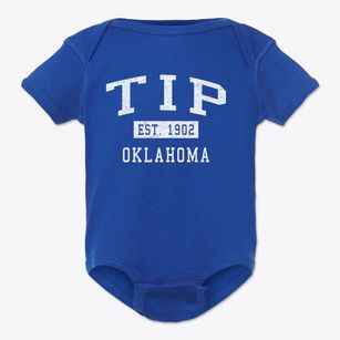 Tip Oklahoma Classic Established Baby Onesie