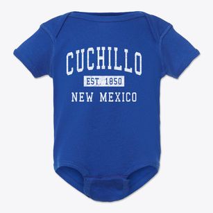 Cuchillo New Mexico Classic Established Baby Onesie