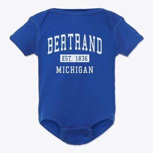 Bertrand Michigan Classic Established Baby Onesie