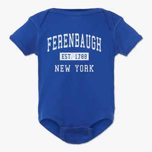 Ferenbaugh New York Classic Established Baby Onesie