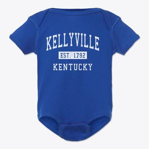 Kellyville Kentucky Classic Established Baby Onesie