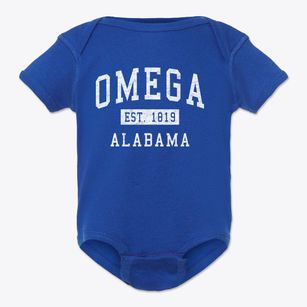 Omega Alabama Classic Established Baby Onesie