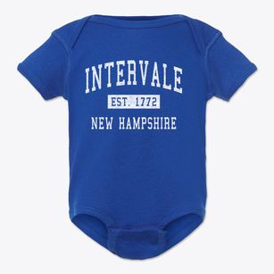 Intervale New Hampshire Classic Established Baby Onesie