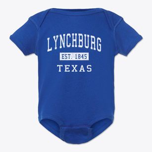 Lynchburg Texas Classic Established Baby Onesie