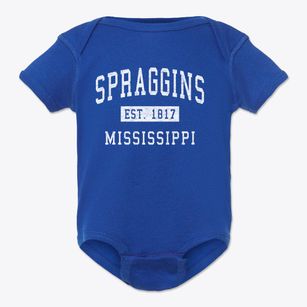 Spraggins Mississippi Classic Established Baby Onesie